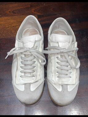 Maison Martin Margiela White and Light Gray Women’s Sneakers